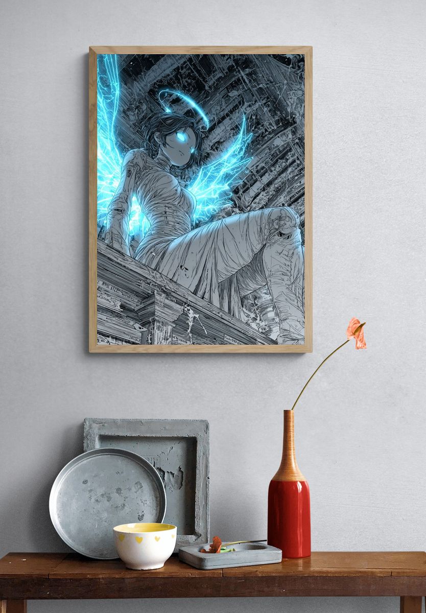 Celestial Angel Manga Poster. — room view 3