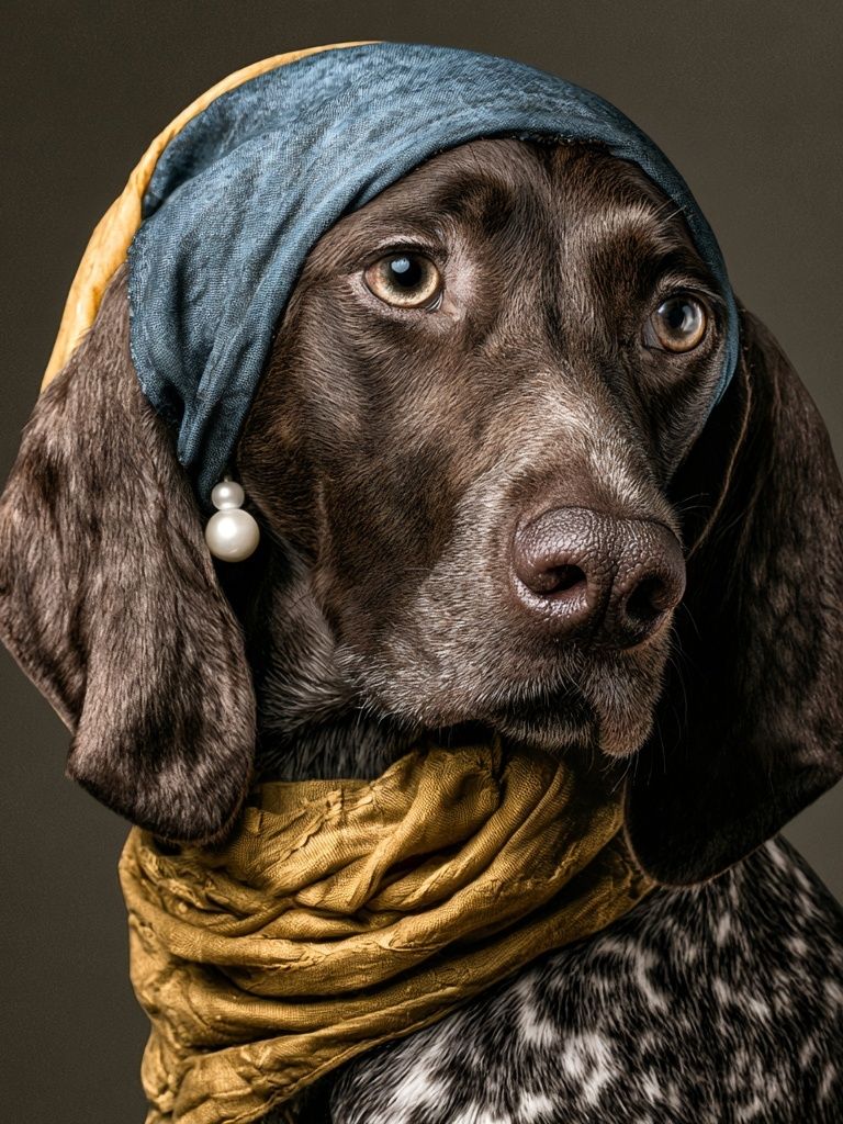 Dachshund Portrait Photography Poster. poster detail