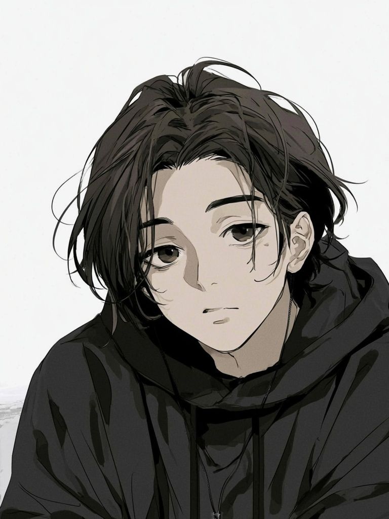 Anime Portrait — Digital Art Print. poster detail