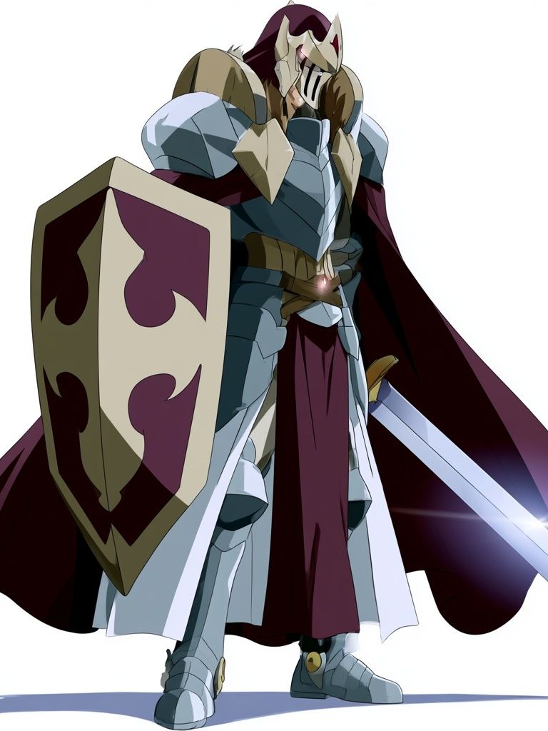 Armored Knight Anime Poster. poster detail