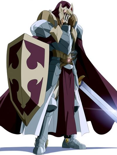 Armored Knight Anime Poster.