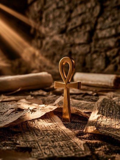 Ankh Symbol Photography Poster.