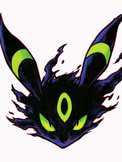 Umbreon Neon Ink Poster. poster