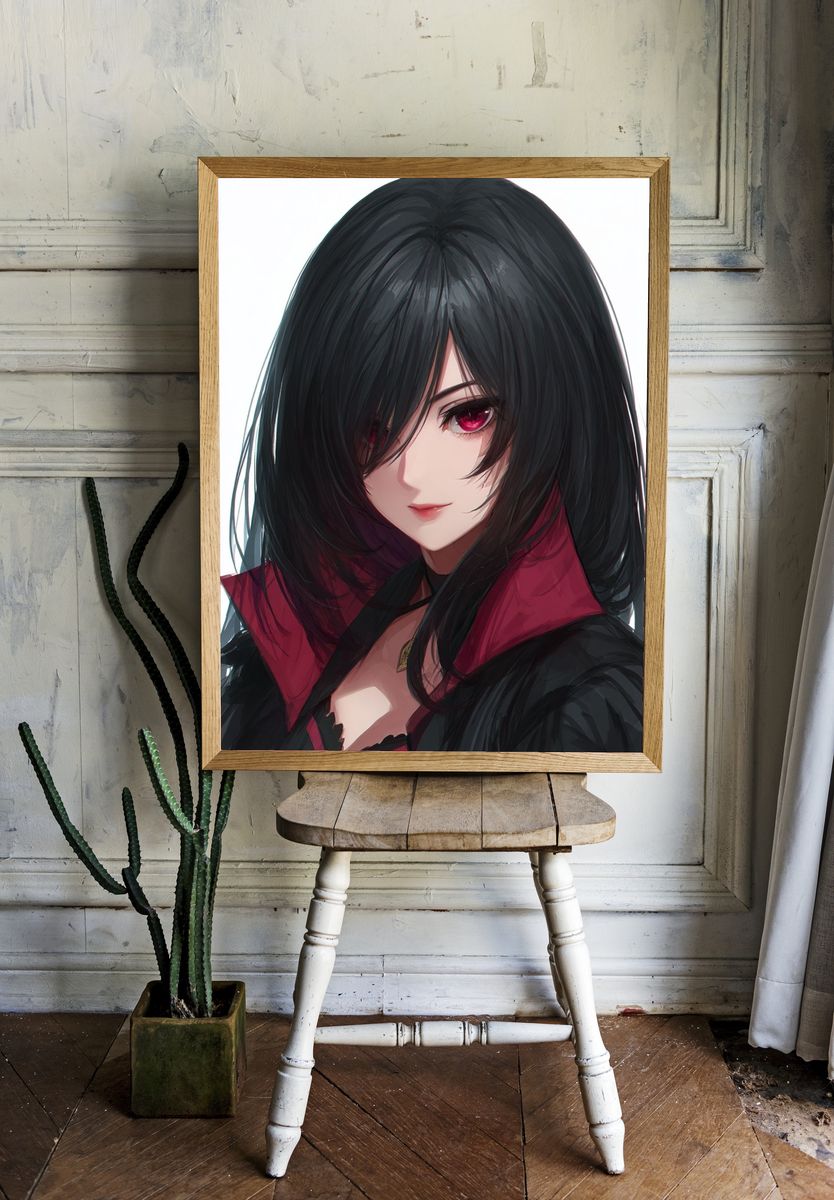 Mystical Woman — Anime Print. — room view 1
