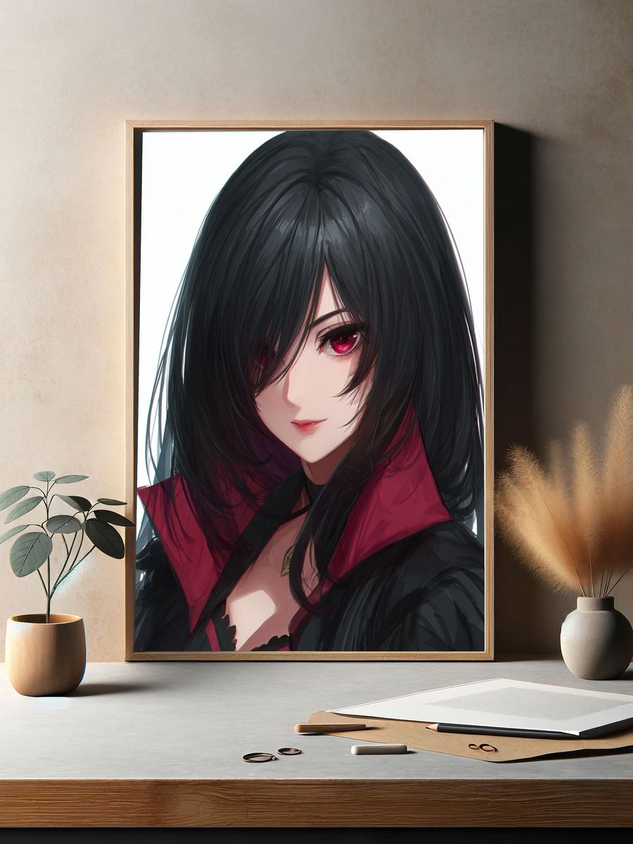 Mystical Woman — Anime Print. — room view 2
