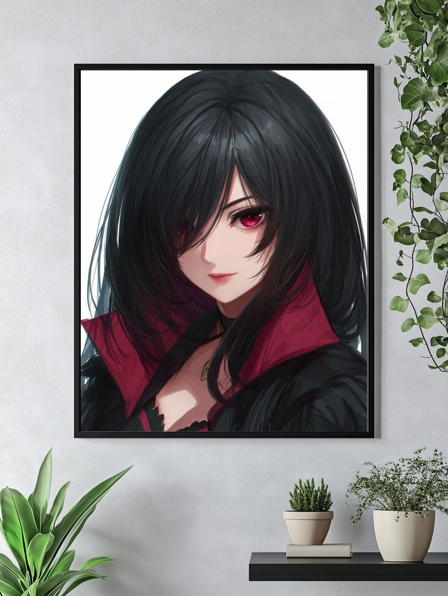 Mystical Woman — Anime Print. — room view 4