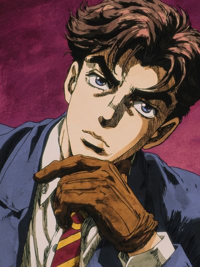 Stylish Character Portrait — Anime Print