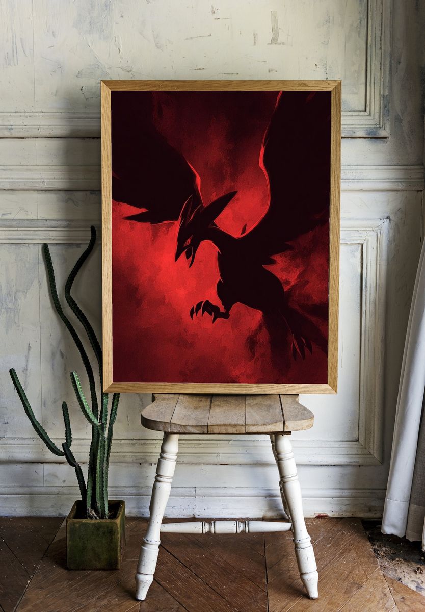 Legendary Bird — Anime Print room preview