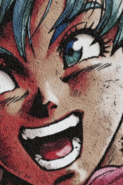 Anime Character — Digital Art Print