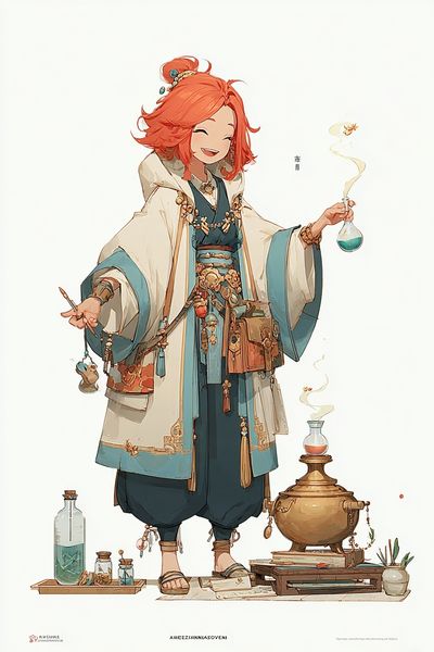 Charming Alchemist — Anime Print