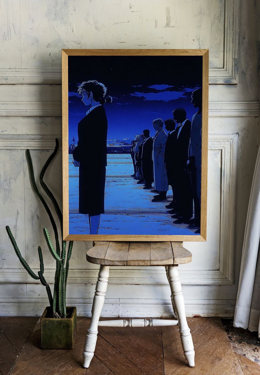 Mysterious Gathering — Anime Print. — room view 1