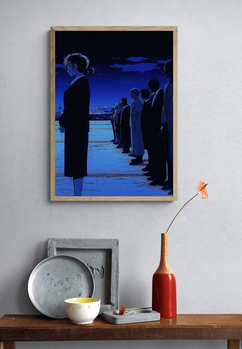 Mysterious Gathering — Anime Print. — room view 3