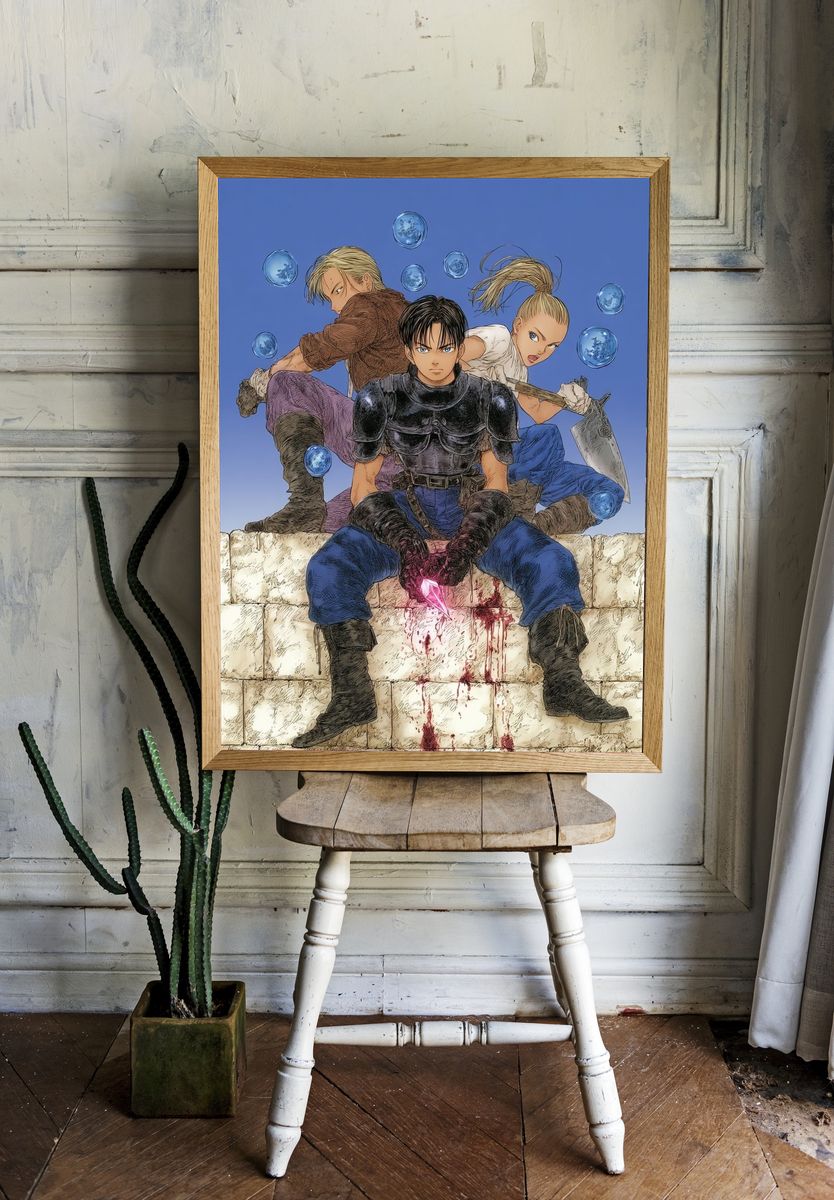 Fantasy Adventure — Anime Print. — room view 1