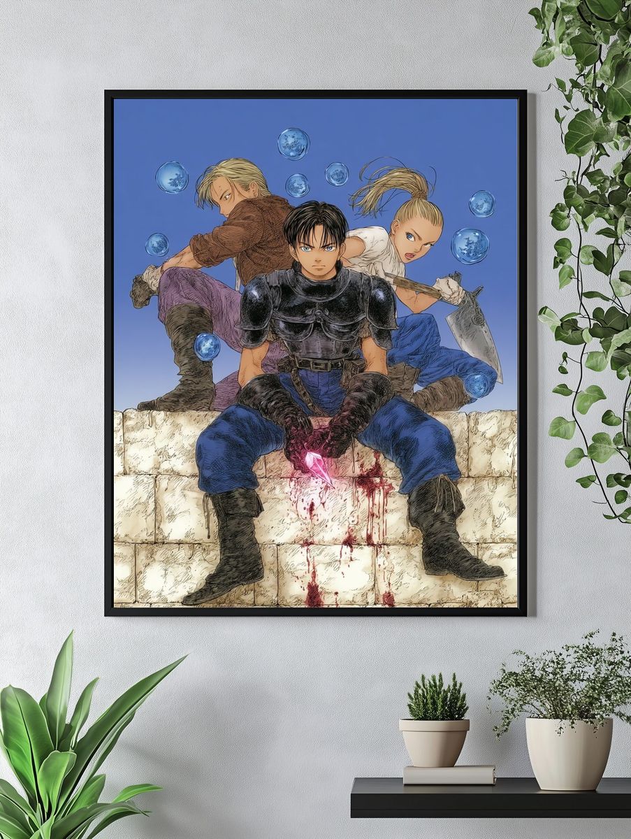 Fantasy Adventure — Anime Print. — room view 4