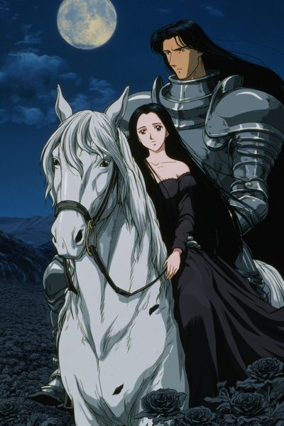 Moonlit Romance — Anime Print