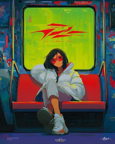 Urban Girl — Anime Print