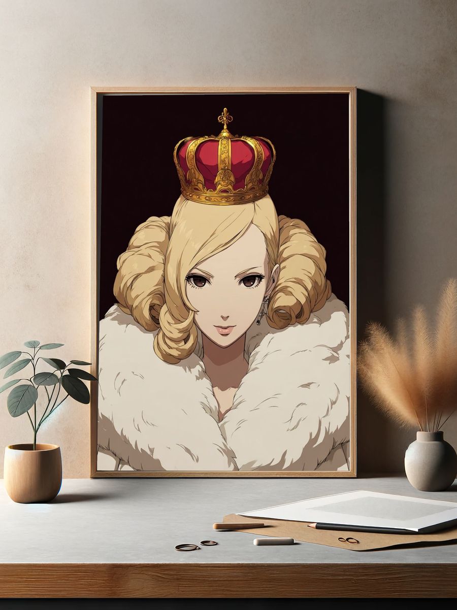 Regal Queen — Anime Print. — room view 2
