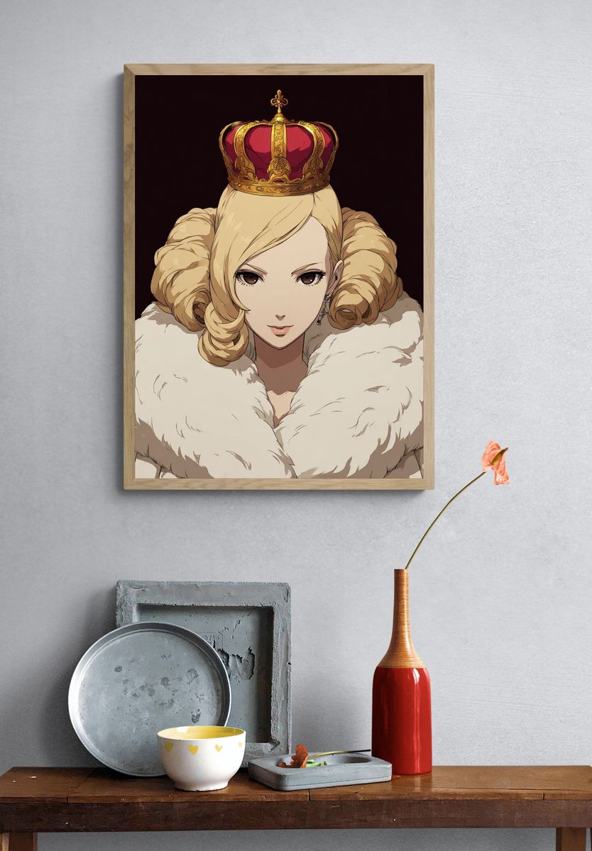 Regal Queen — Anime Print. — room view 3
