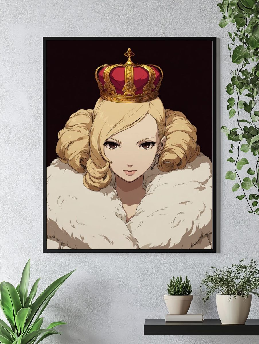 Regal Queen — Anime Print. — room view 4