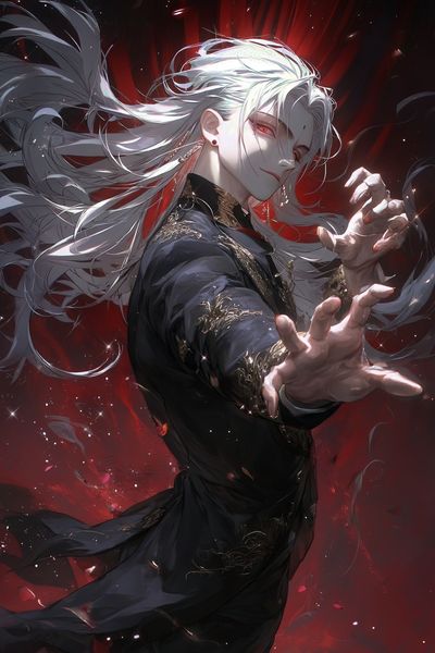 Mysterious Character — Anime Art Print