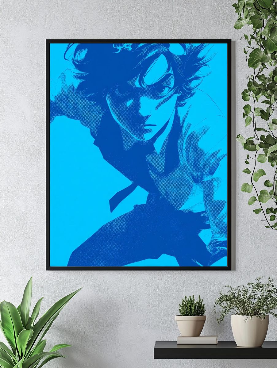 Dynamic Character — Anime Print. — room view 4