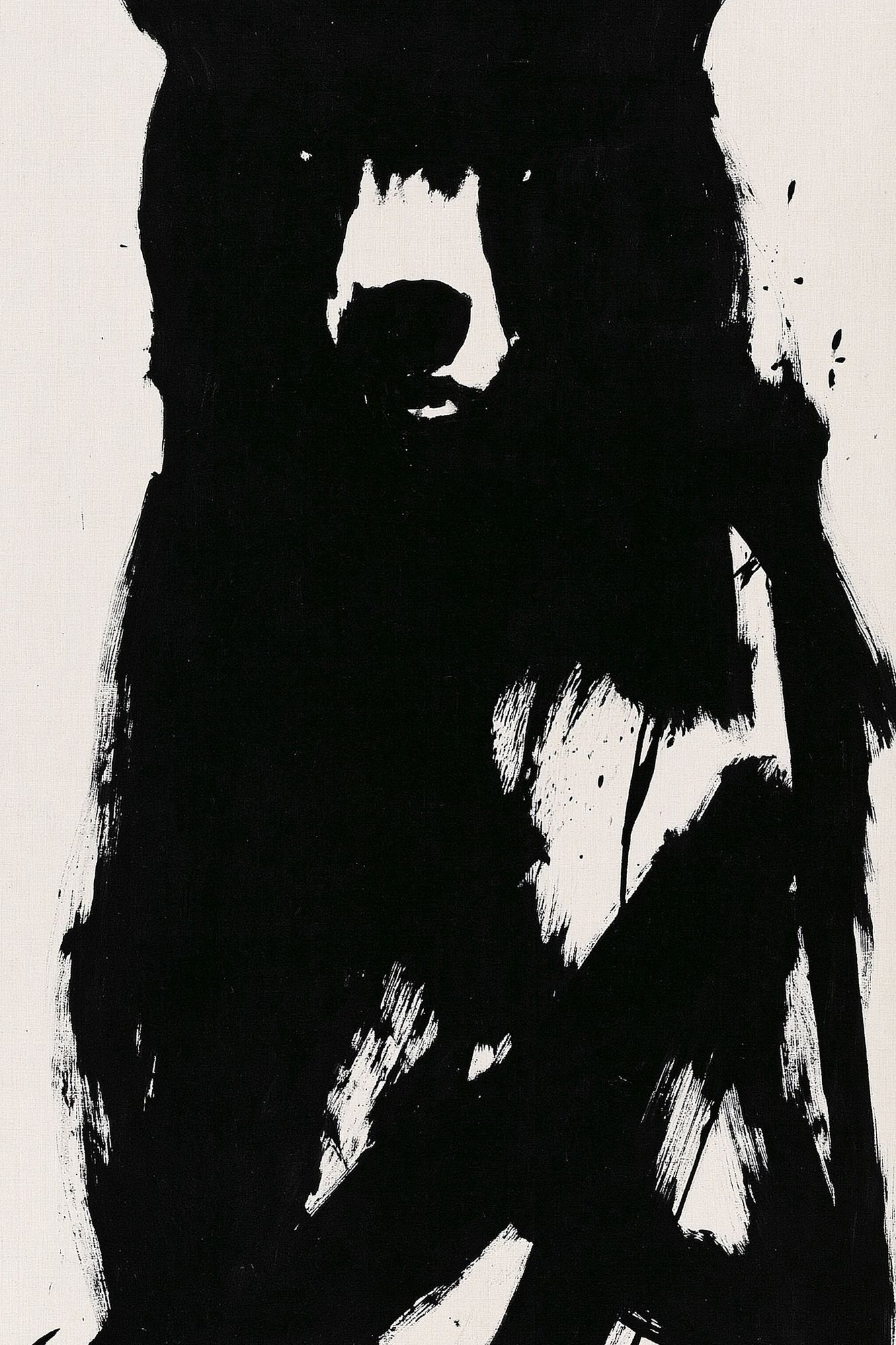 Black Bear Ink Poster. poster detail