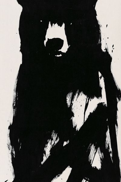 Black Bear Ink Poster. poster