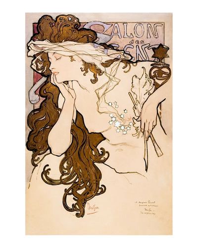 Salon des Refusés — Art Nouveau Print. poster