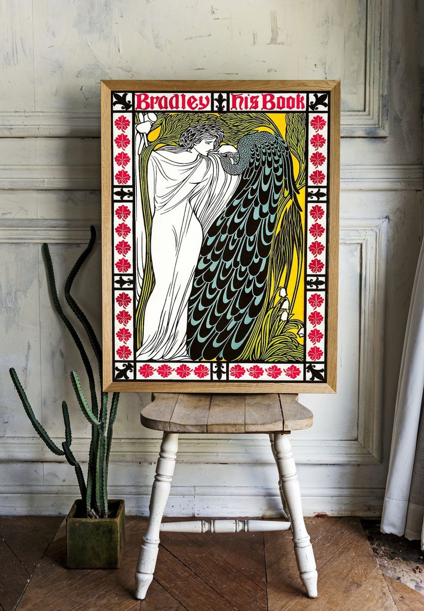 Bradley — Art Nouveau Print. — room view 1