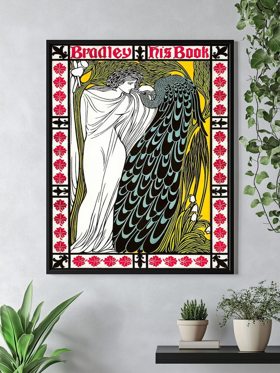 Bradley — Art Nouveau Print. — room view 4