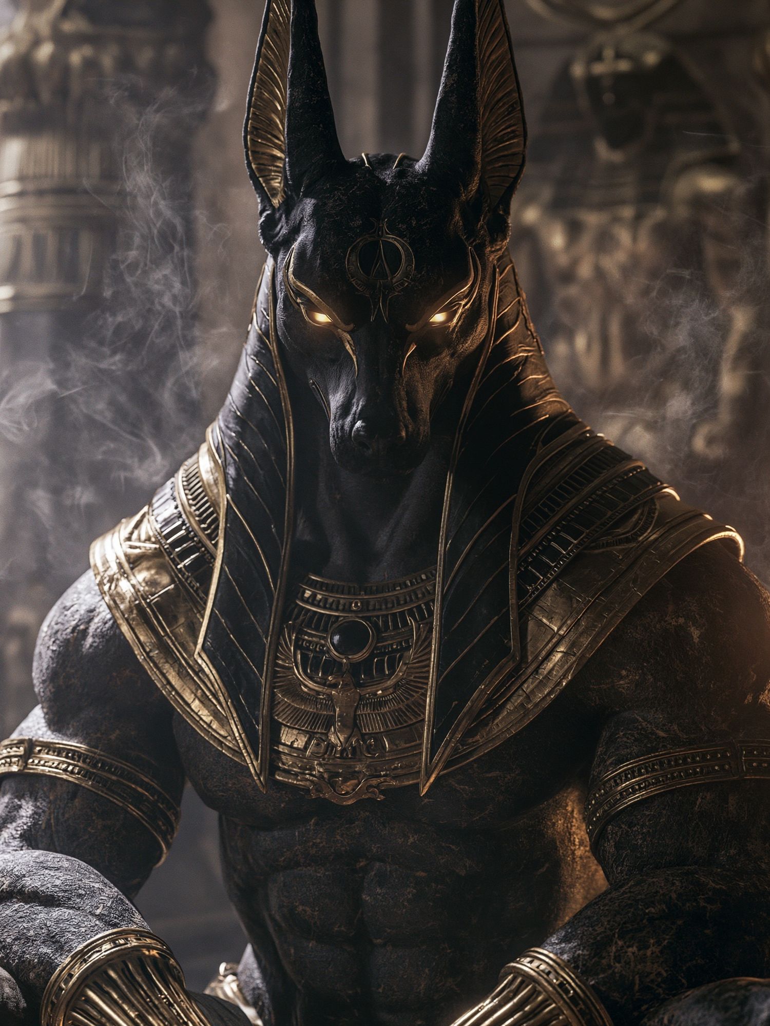 Anubis Egyptian Mythology Poster. poster detail