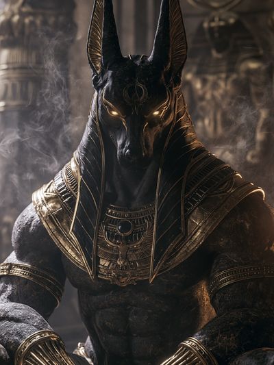 Anubis Egyptian Mythology Poster. poster