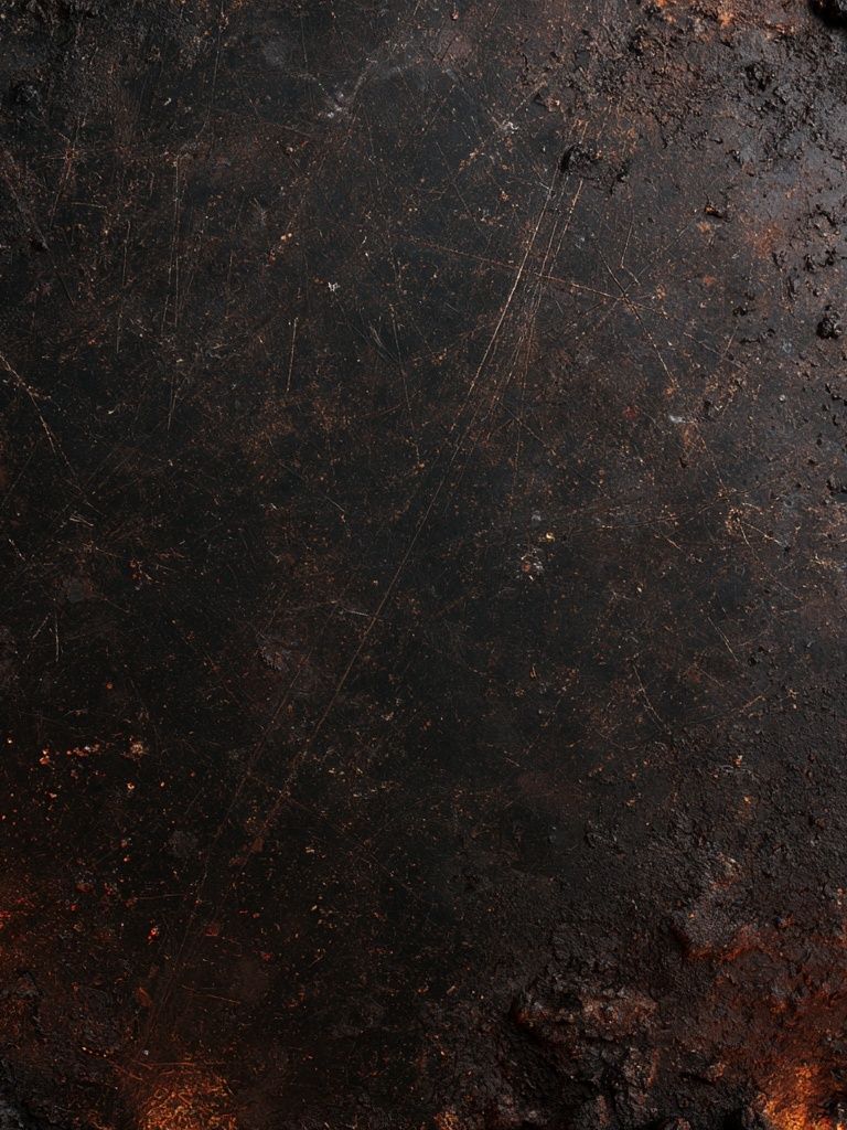 Molten Ember Texture Print. poster — abstract art