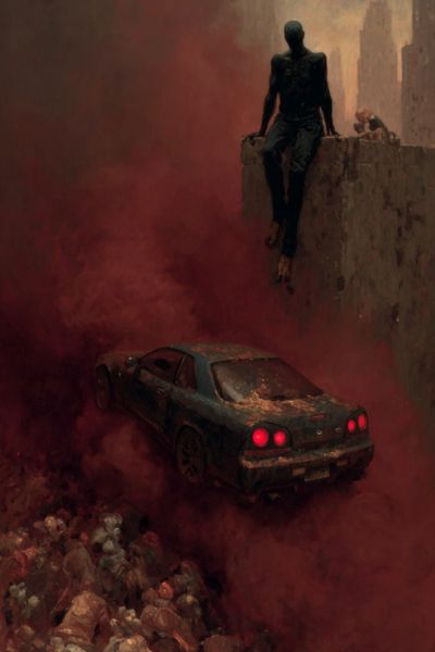 Apocalyptic Scene — Surrealism Print. poster print