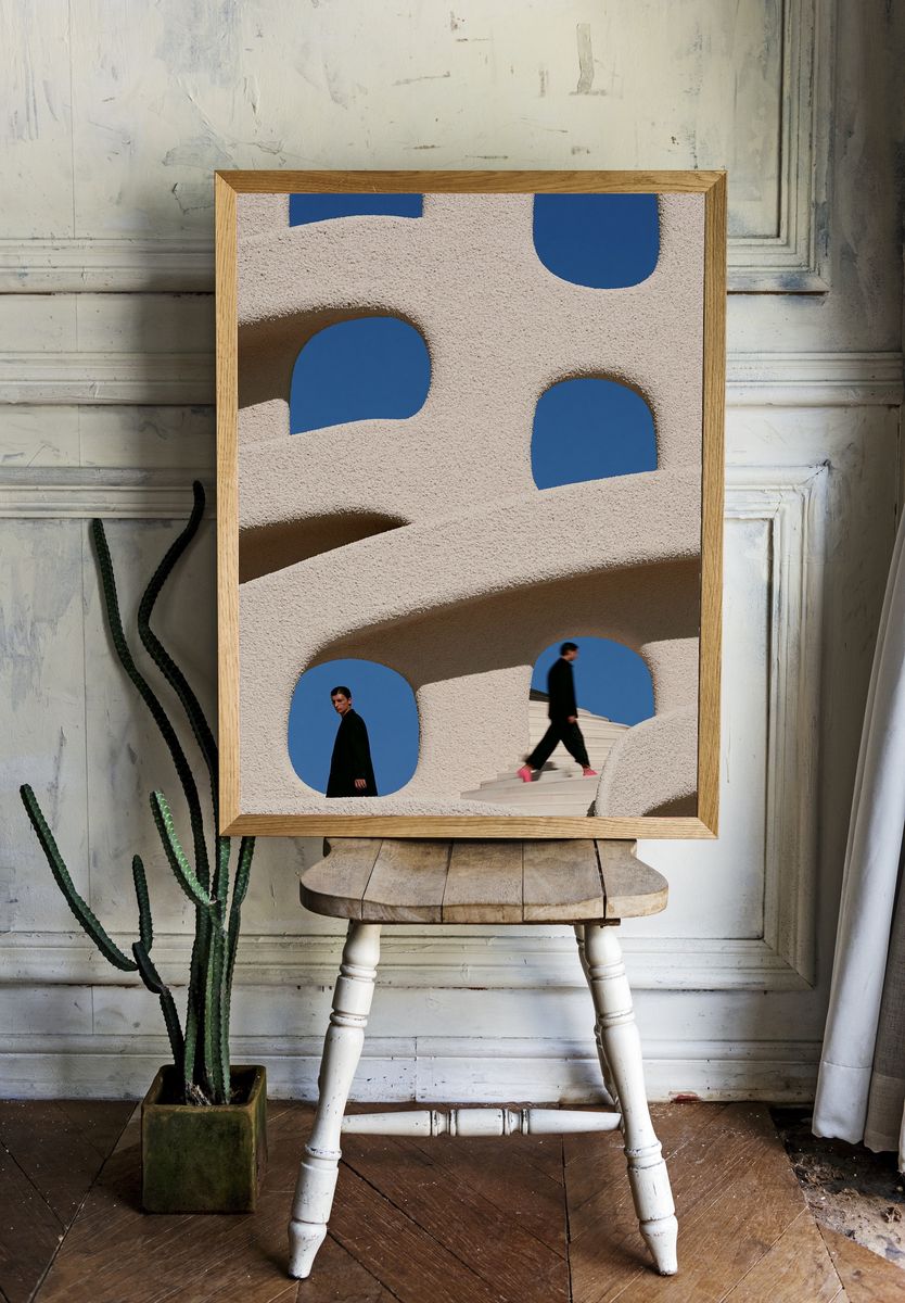 Architectural Figures Photography Poster. room preview