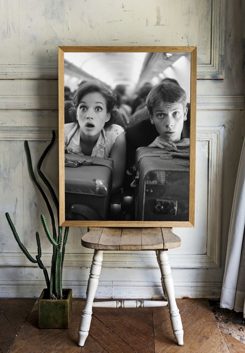 Airplane Surprise — Photography Print. — room view 1