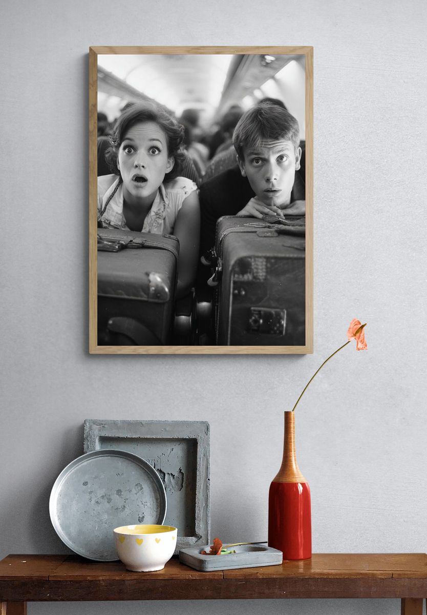 Airplane Surprise — Photography Print. — room view 3