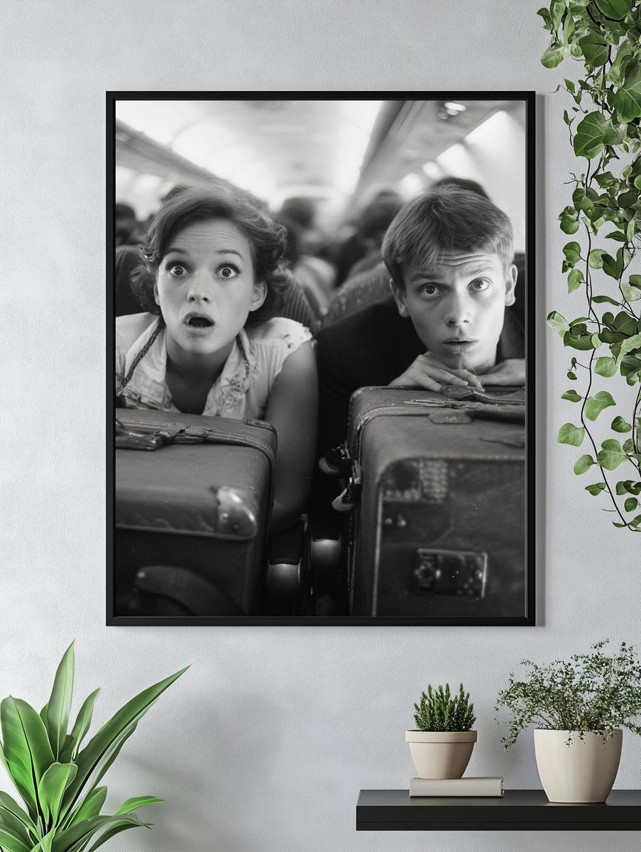 Airplane Surprise — Photography Print. — room view 4