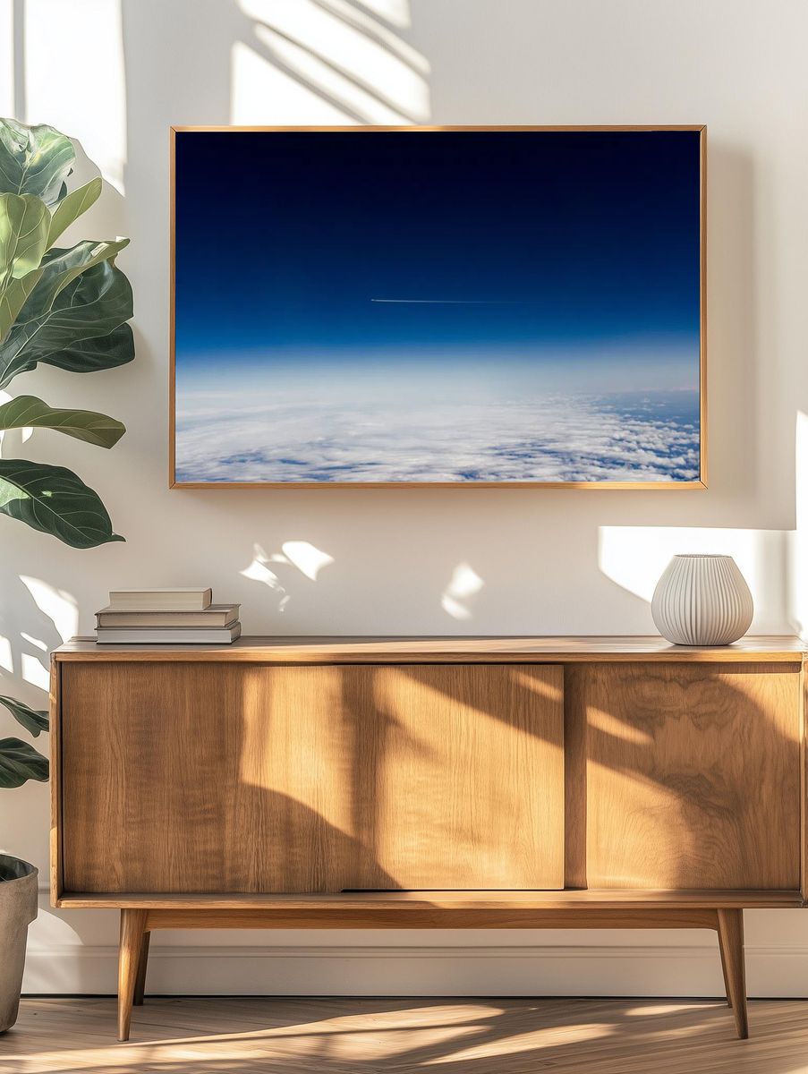 Airplane in the Sky Poster. — room view 3