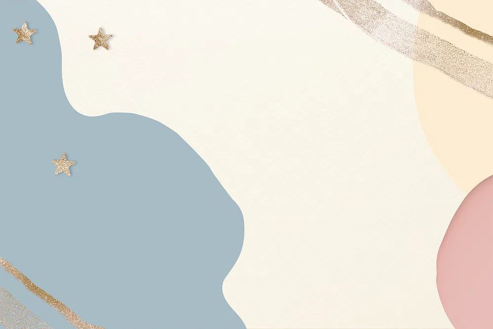 Abstract Stars and Waves Poster. poster detail