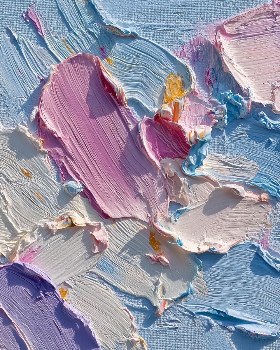 Abstract Pastel Texture Poster. poster — abstract art