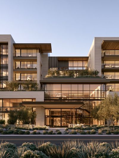 Modern Luxury Residence Photography Poster.
