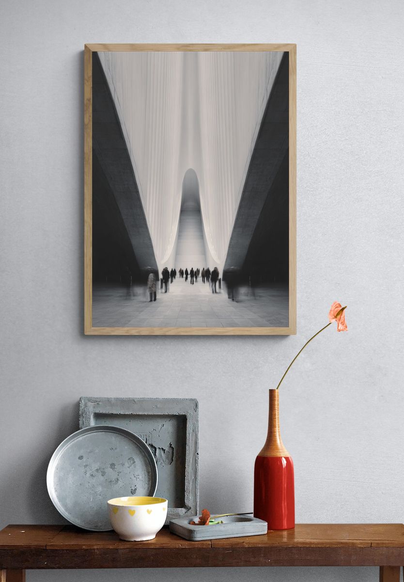 Cathedral Interior Photography Poster. — room view 3