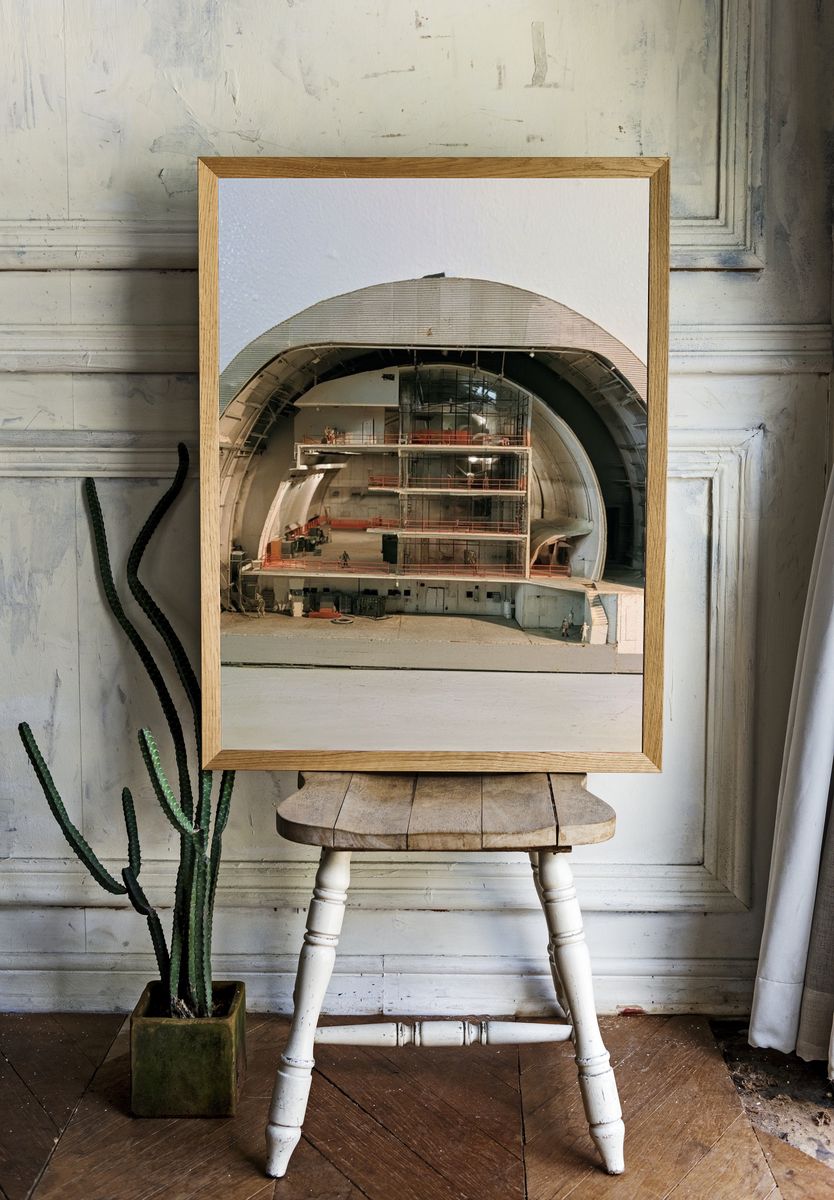 Architectural Section Model Poster. room preview