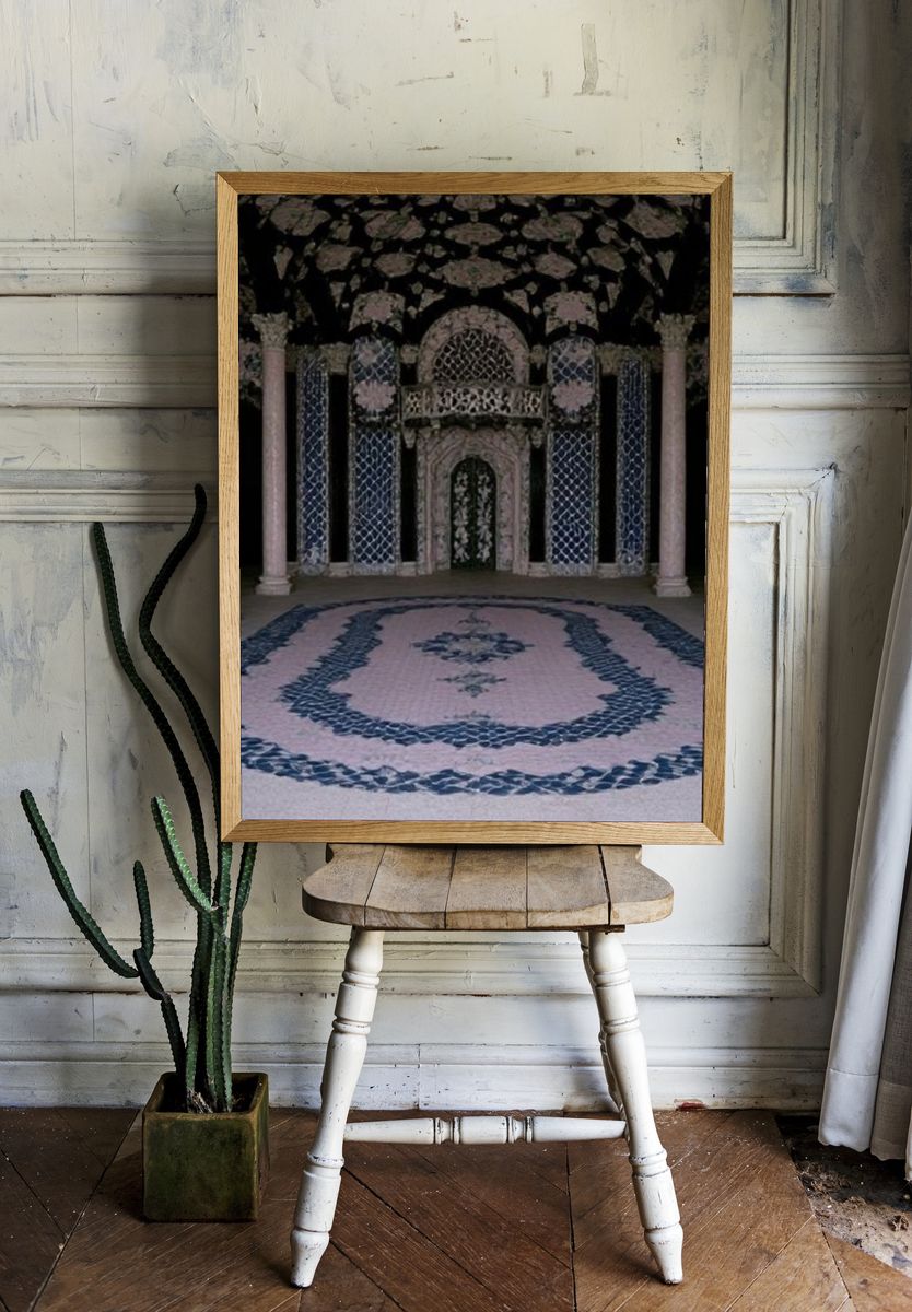 Ornate Palace Interior Photography Poster. room preview