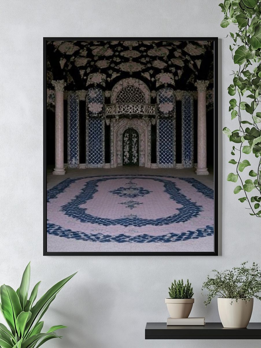 Ornate Palace Interior Photography Poster. — room view 4