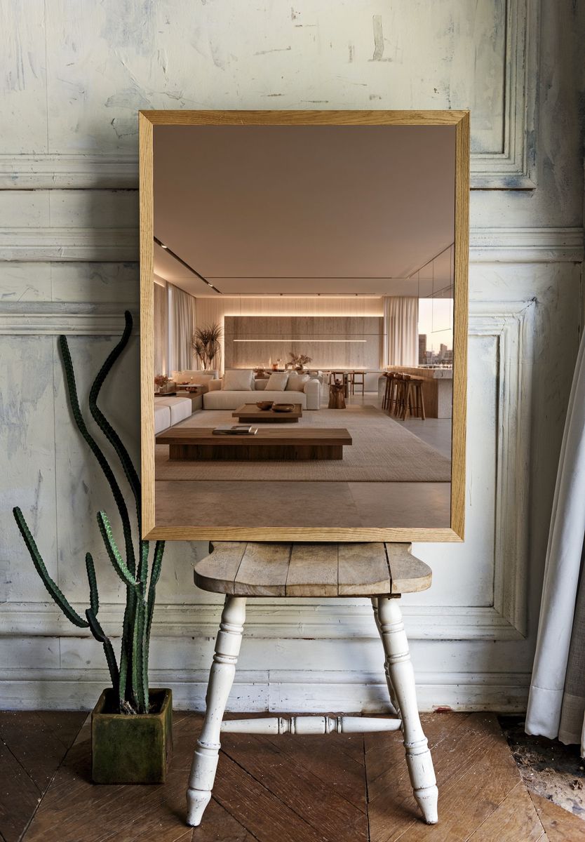 Modern Luxury Living Room Print. — room view 1