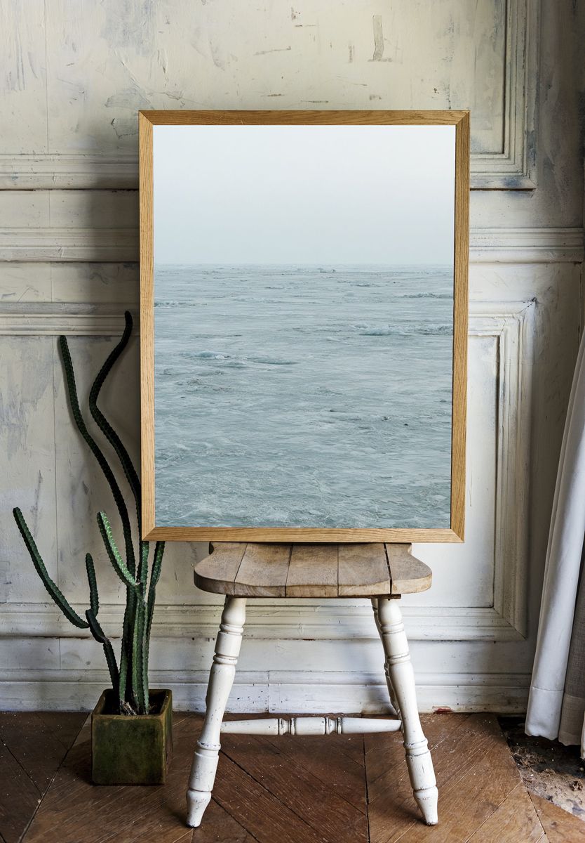 Arctic Ice Field Photography Poster. room preview
