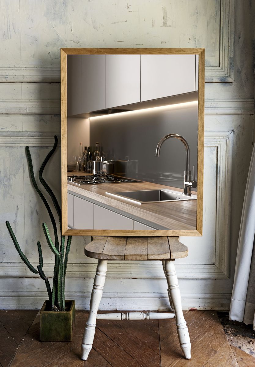 Modern Minimalist Kitchen Print. room preview