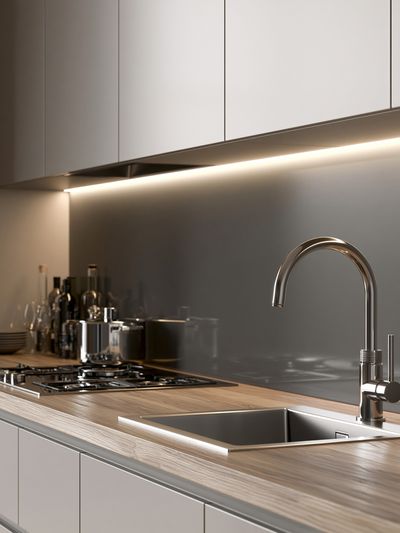 Modern Minimalist Kitchen Print.
